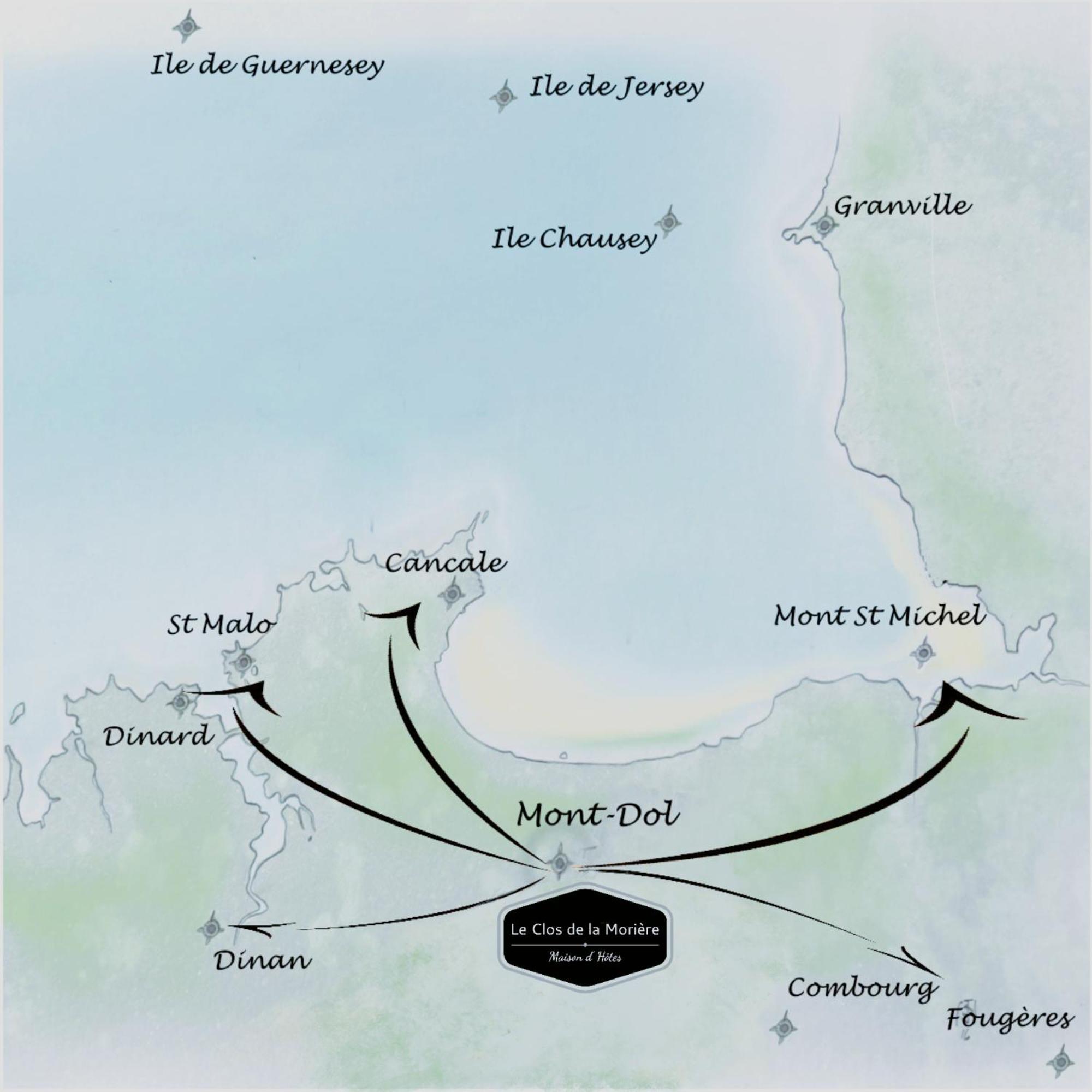 Le Clos De La Moriere Mont-Dol Buitenkant foto